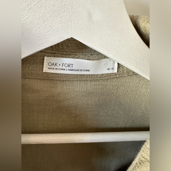 Oak and Fort Oversized Knit Shirt - Picture 2 of 3